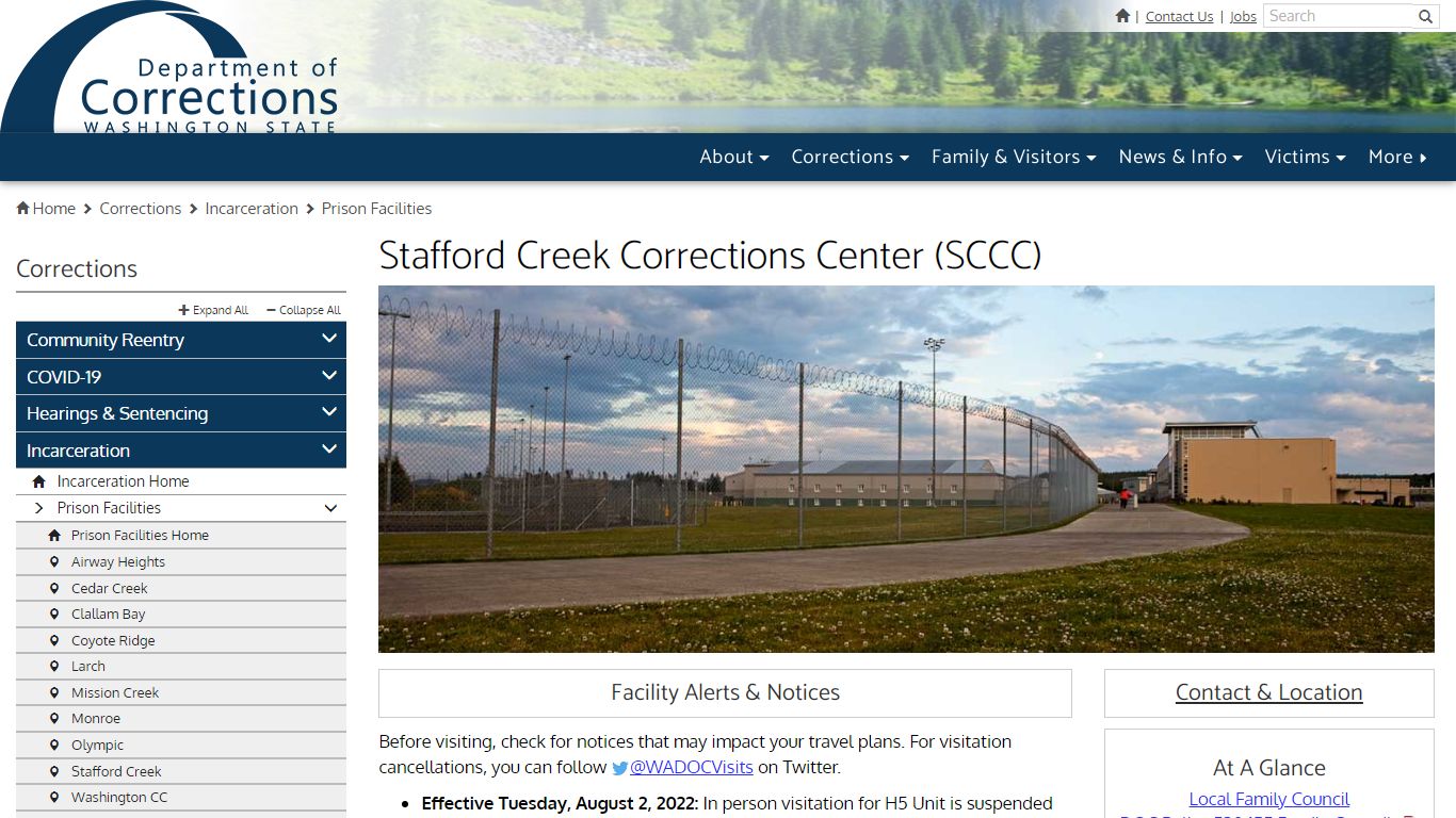 Stafford Creek Corrections Center (SCCC)