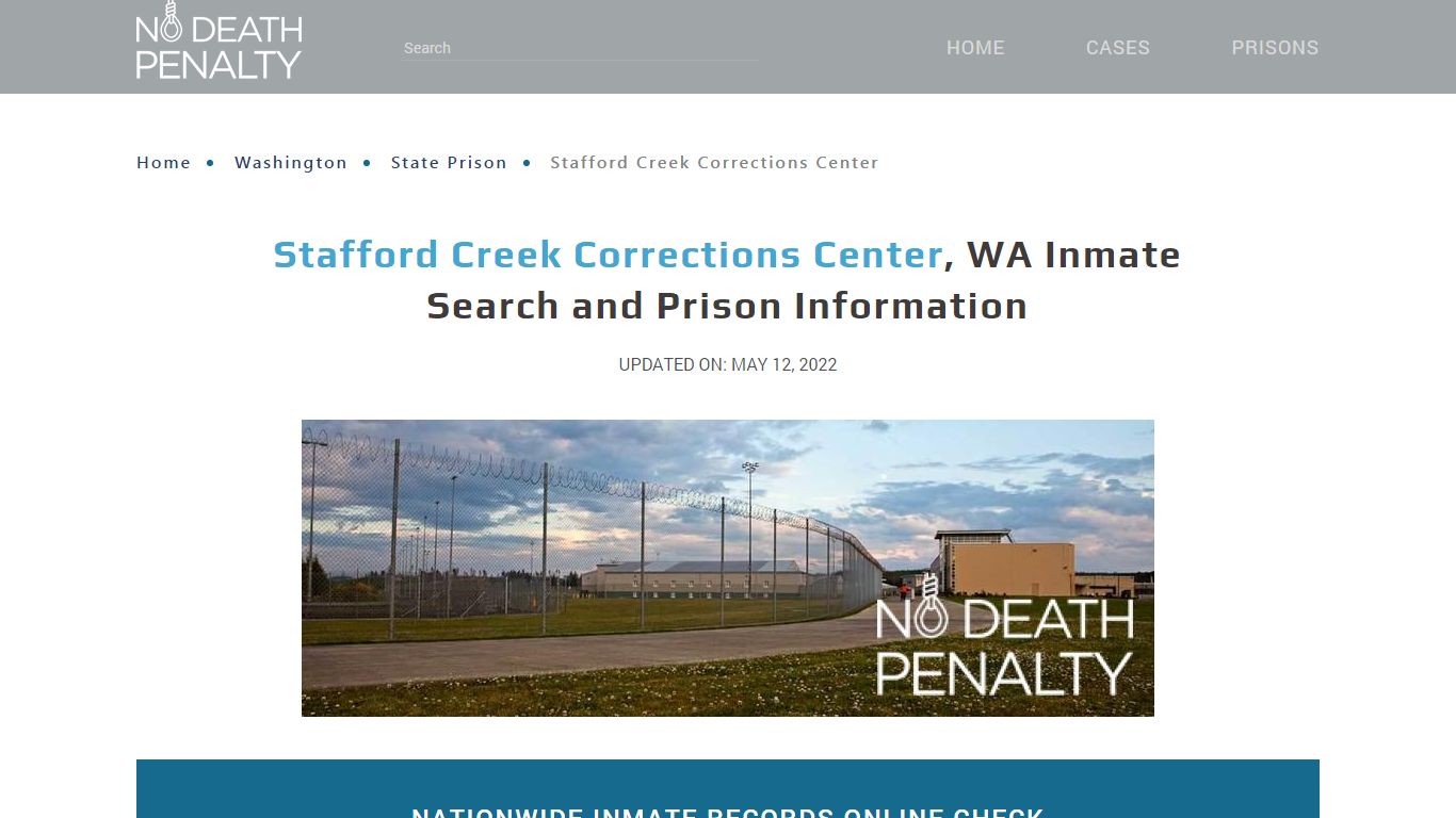 Stafford Creek Corrections Center, WA Inmate Search, Visitation, Phone ...